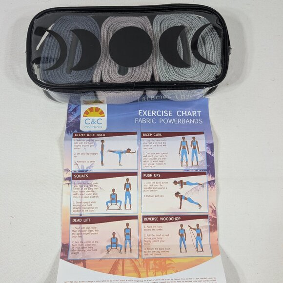 C&C Exercise Resistance Bands - Picture 1 of 1